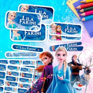 Frozen - Etiquetas Personalizadas