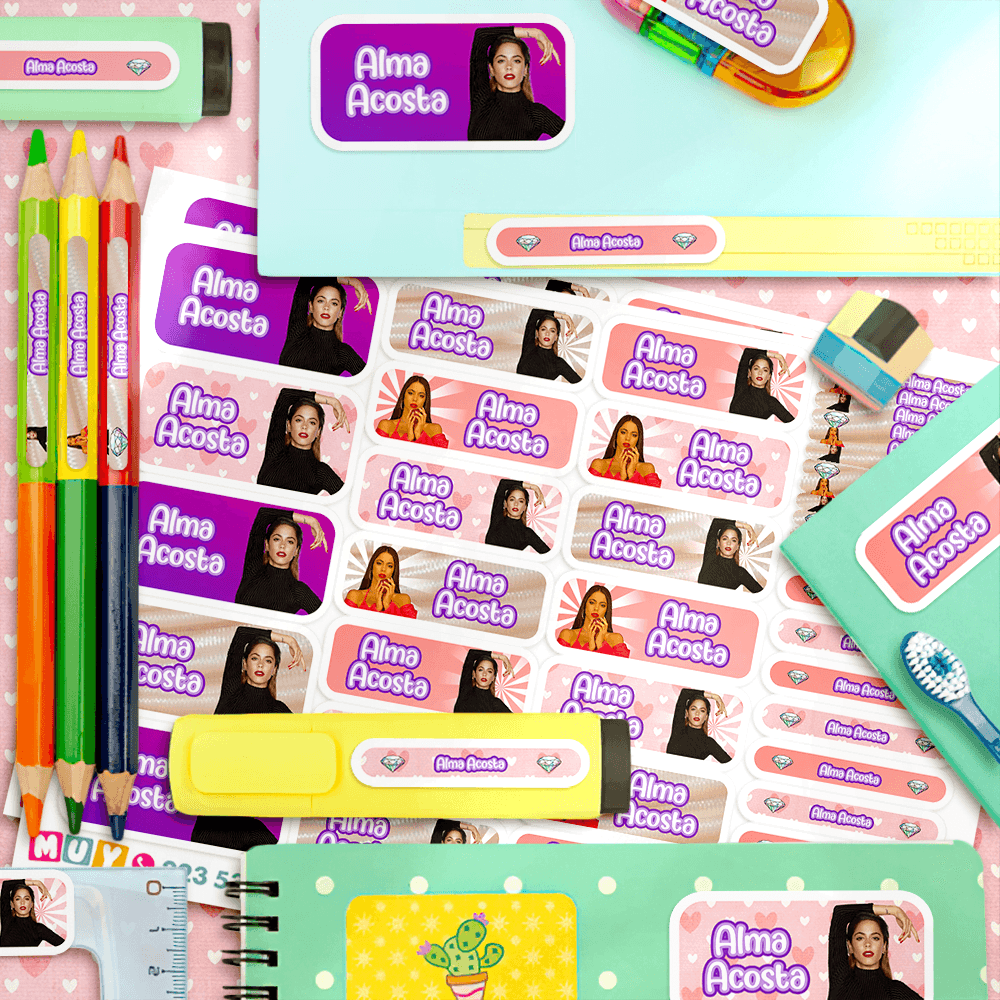 Etiquetas Escolares - Tini