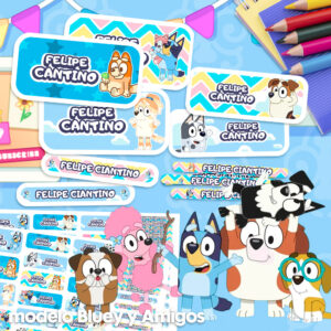 Bluey and Friends - Custom Tags